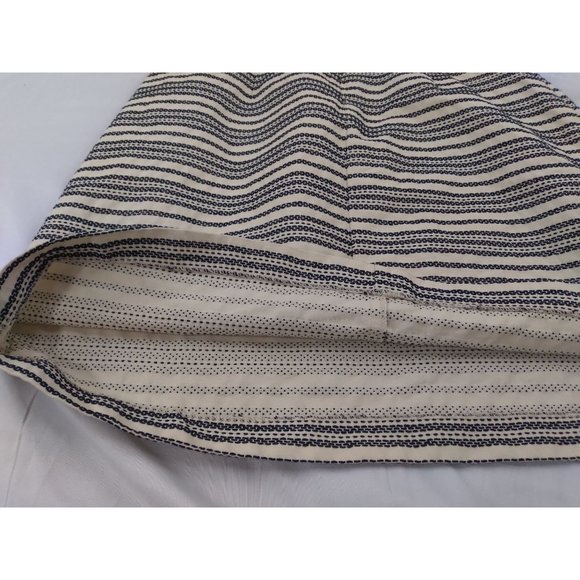 Hoss Inropia Anthropologie Textured geometric striped Sheath Dress Sz 42 (US 10) - Picture 14 of 16